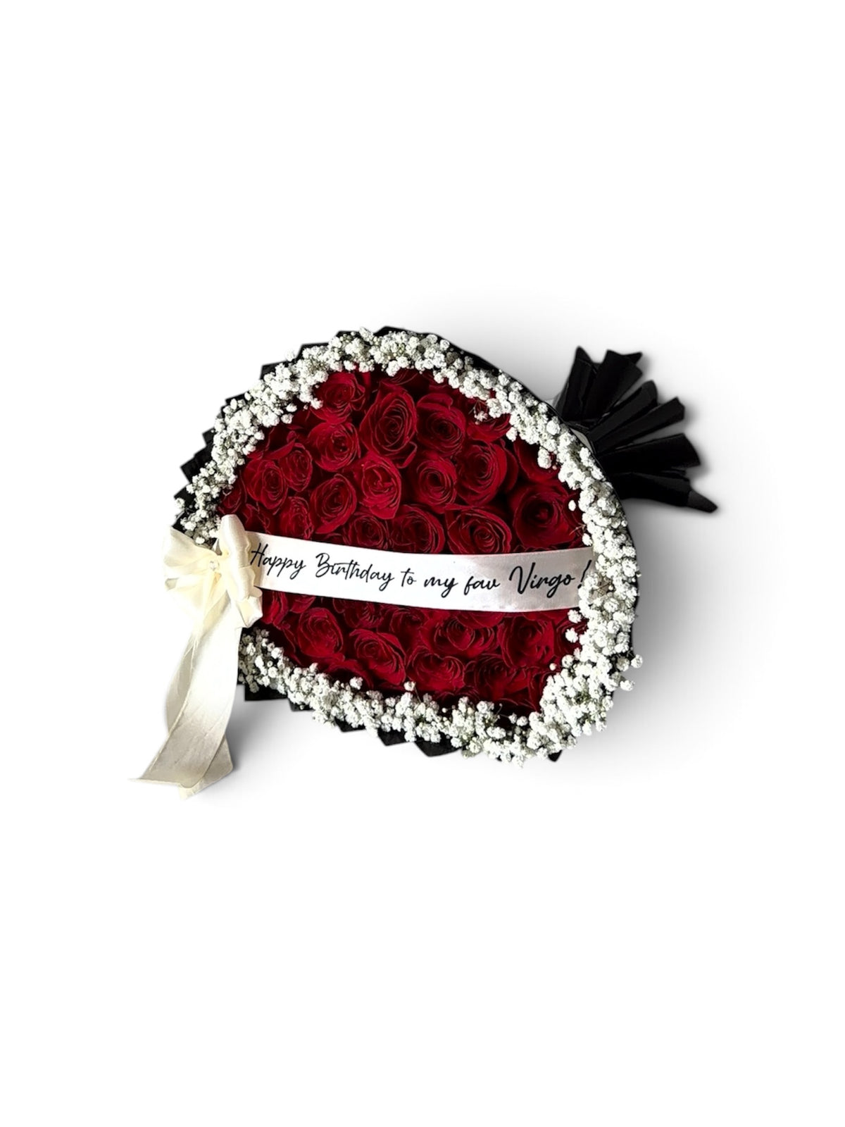 Baby’s Breath Banner Bouquet