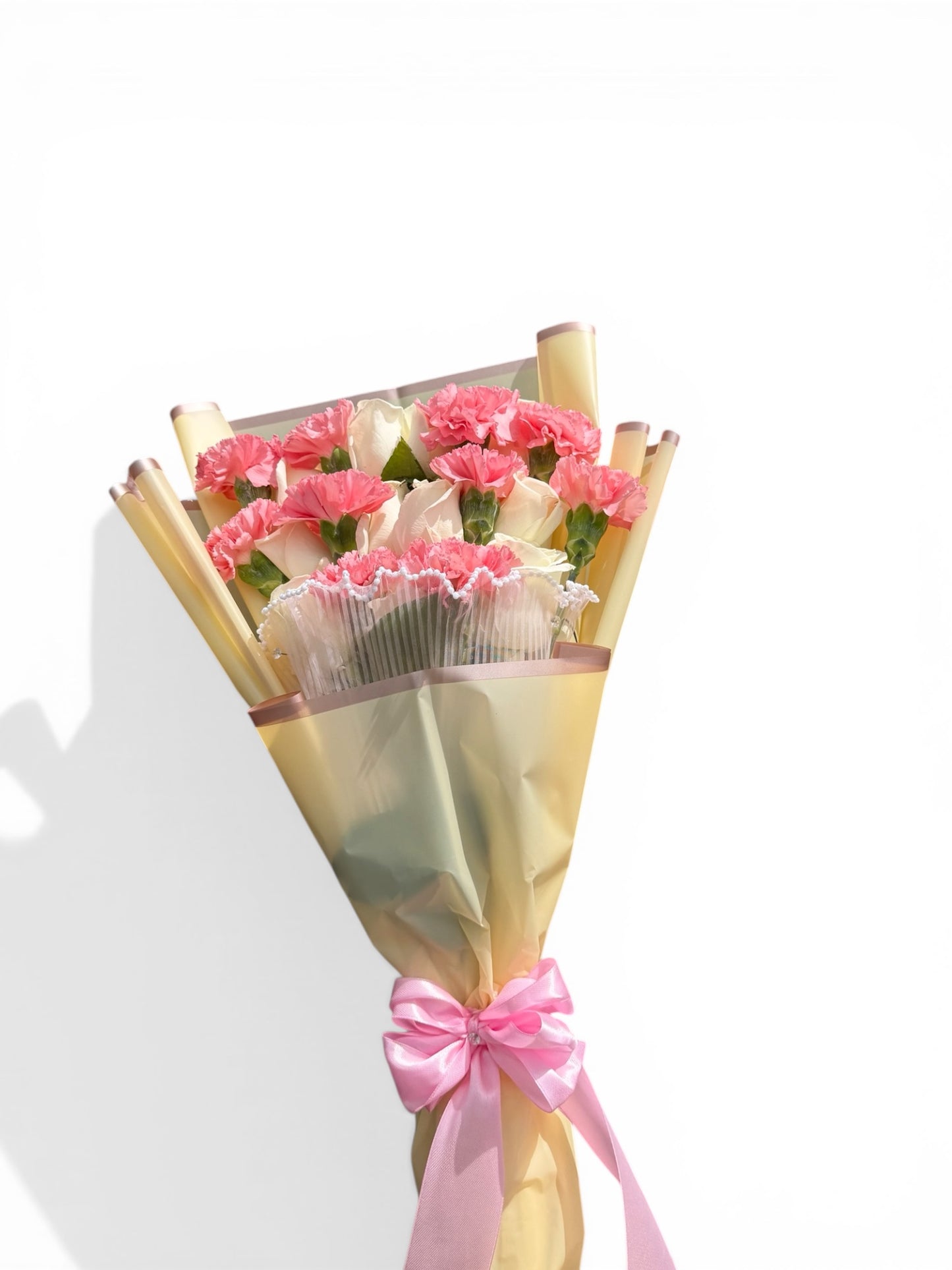 Mixed Bloom flat bouquet
